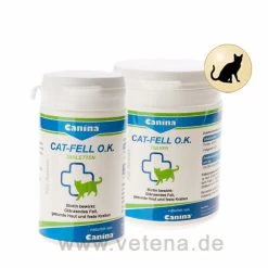 Canina Cat Fell O.K. Pulver & Tabletten