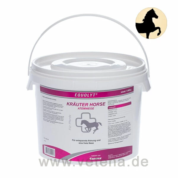 Canina Equolyt Kräuter Horse Atemwege 1 Canina Equolyt Kräuter Horse Atemwege