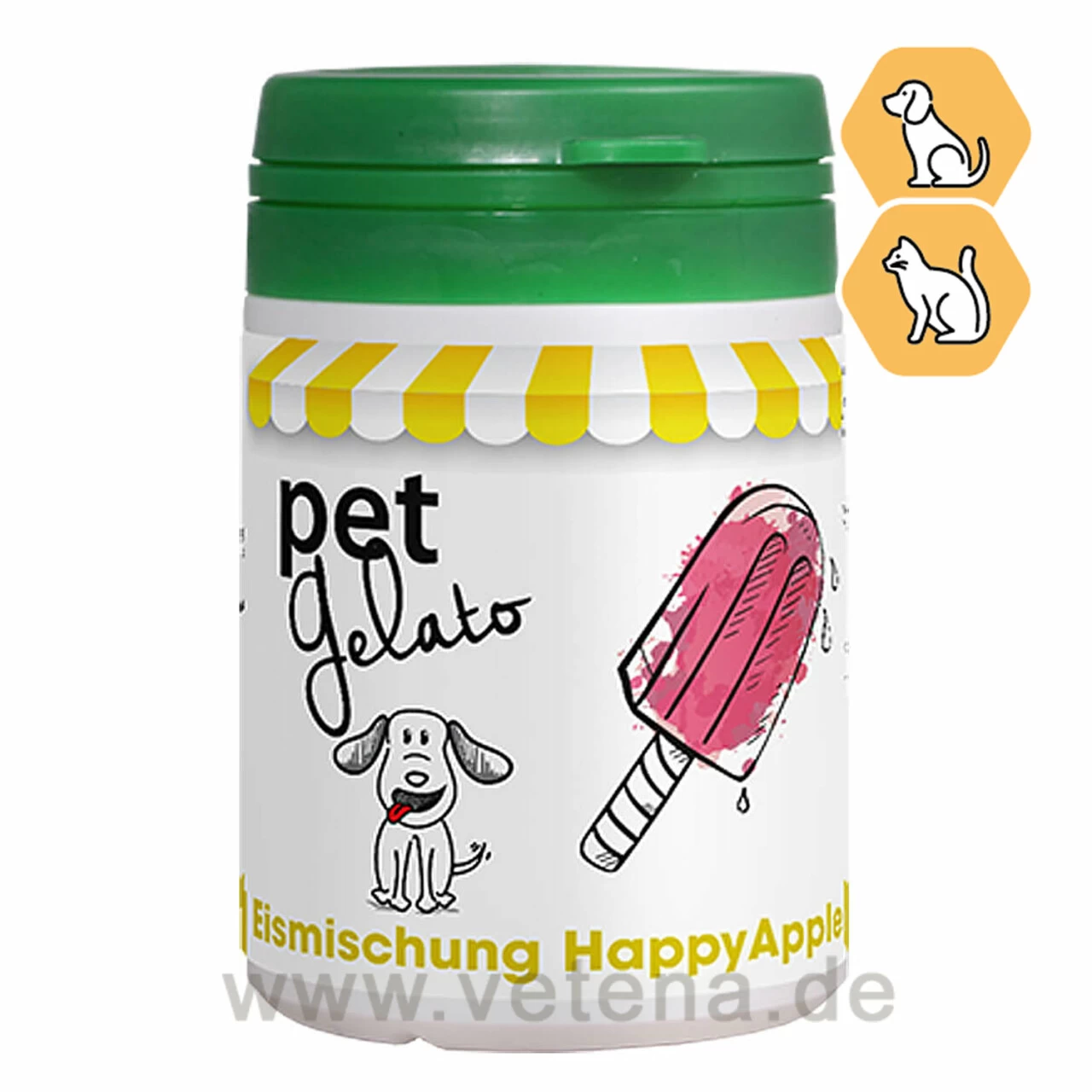 CdVet PetGelato HappyApple Für Hunde & Katzen 1 CdVet PetGelato HappyApple Für Hunde & Katzen