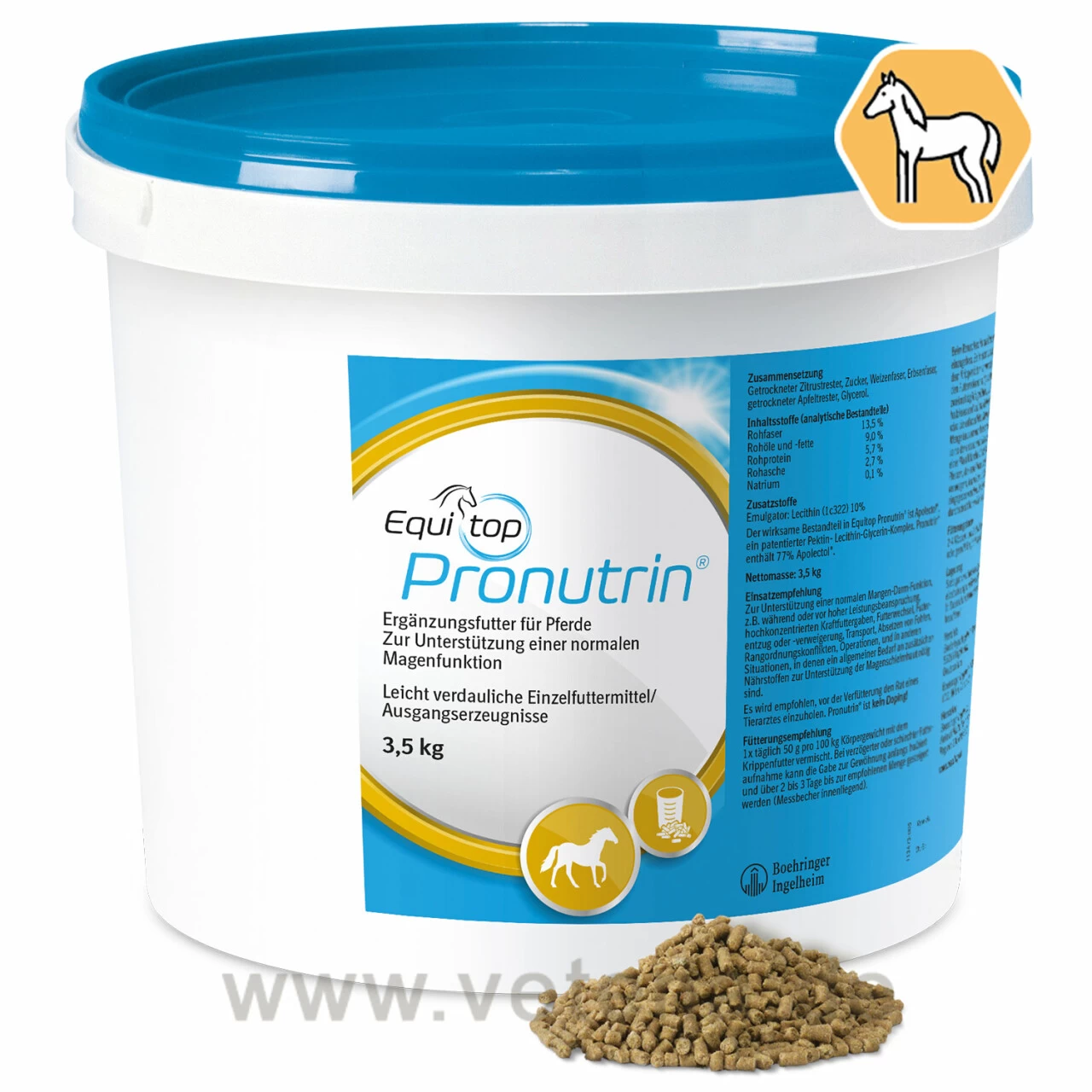 Boehringer Ingelheim Equitop Pronutrin Pferd 1 Boehringer Ingelheim Equitop Pronutrin Pferd