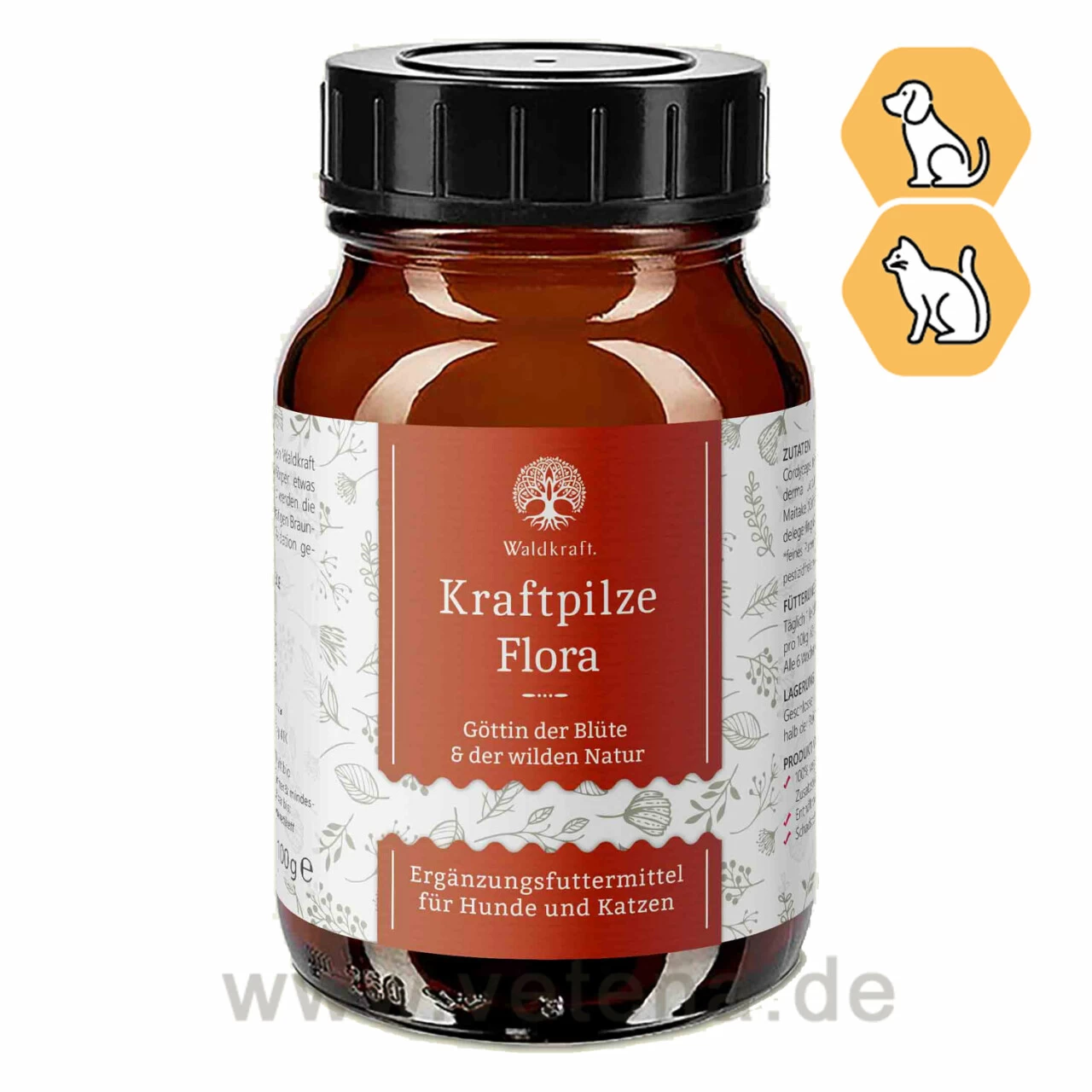 Kraftpilze Flora - Vitalpilz Synergetikum Für Hunde & Katzen 1 Kraftpilze Flora - Vitalpilz Synergetikum Für Hunde & Katzen