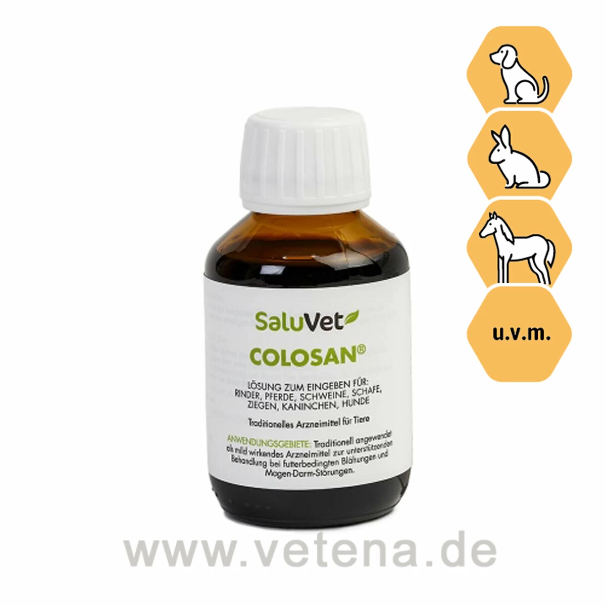 SaluVet ColoSan Für Hunde, Kaninchen & Nutztiere 1 SaluVet ColoSan Für Hunde, Kaninchen & Nutztiere
