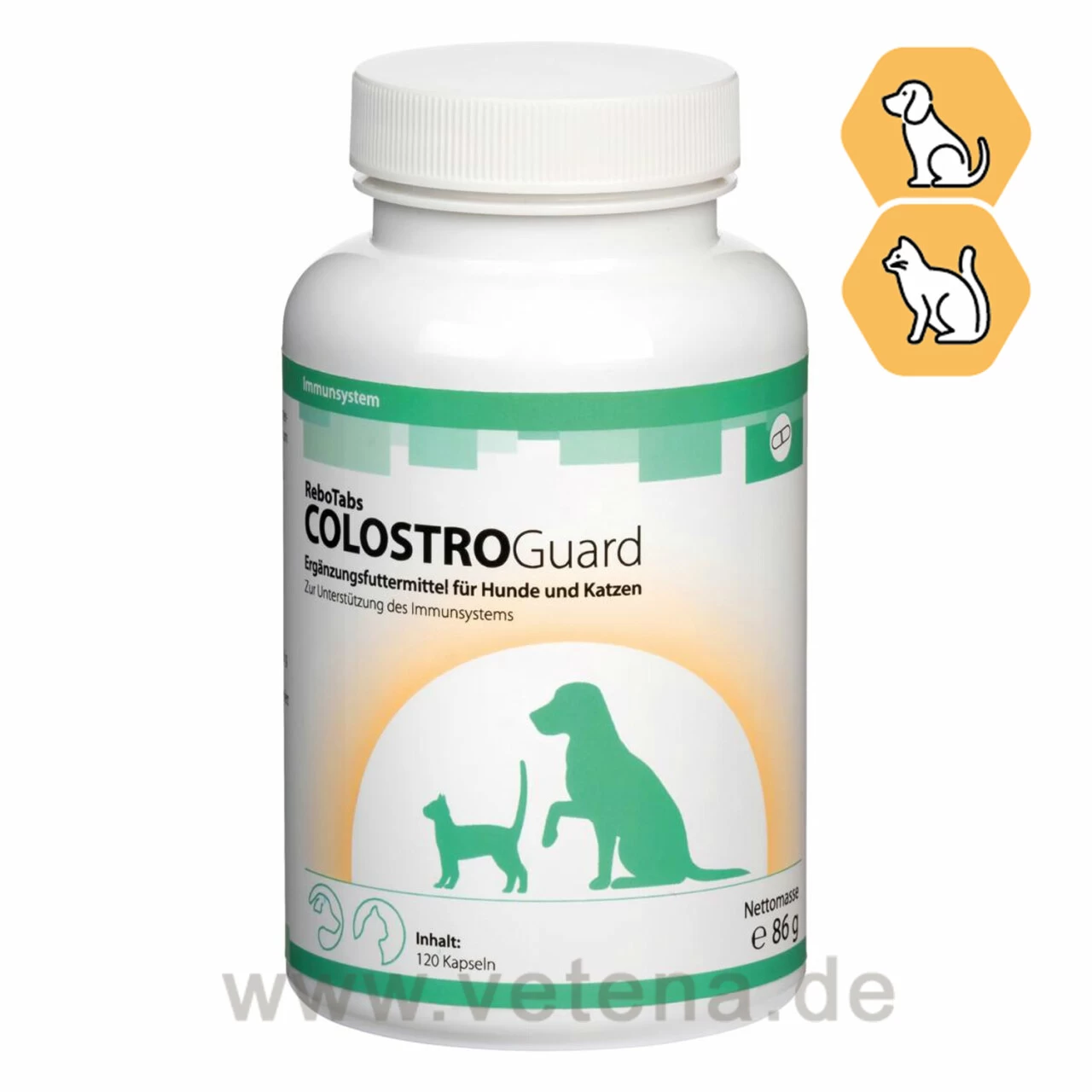 ReboTabs COLOSTROGuard Für Hunde & Katzen 1 ReboTabs COLOSTROGuard Für Hunde & Katzen