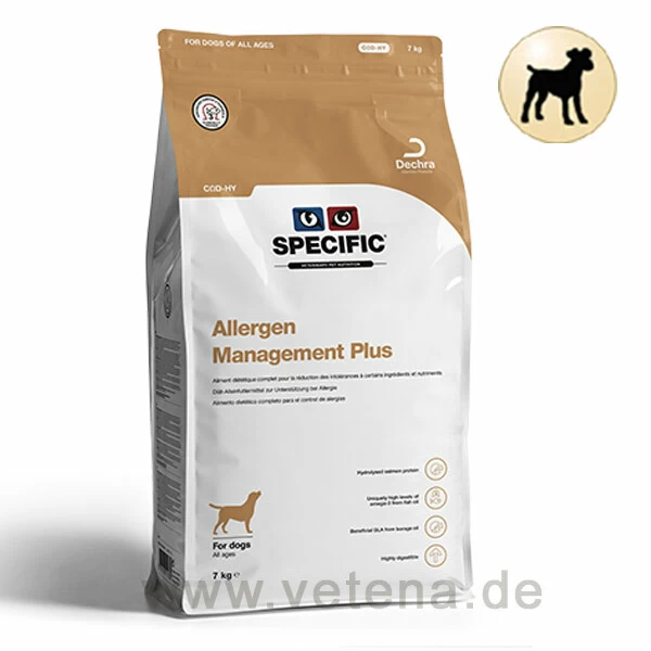 Specific Allergen Management Plus COD-HY Trockenfutter Für Hunde 1 Specific Allergen Management Plus COD-HY Trockenfutter Für Hunde