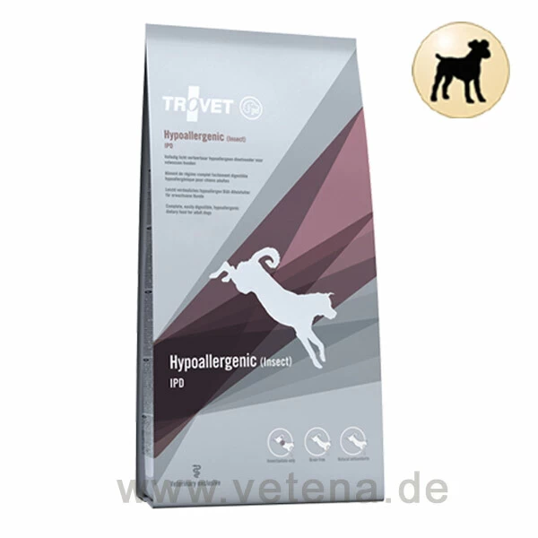 Trovet Hypoallergenic Insekten-Kartoffel IPD Trockenfutter Für Hunde 1 Trovet Hypoallergenic Insekten-Kartoffel IPD Trockenfutter Für Hunde